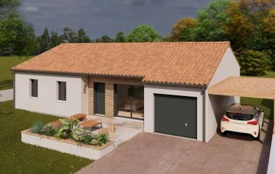 Image Maison 110.87 m² avec terrain à ROIFFE (86)