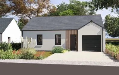 Image Maison 87 m² avec terrain à FENEU (49)