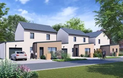 Image Maison 93.36 m² avec terrain à SAINT-MARTIN-DU-FOUILLOUX (49)