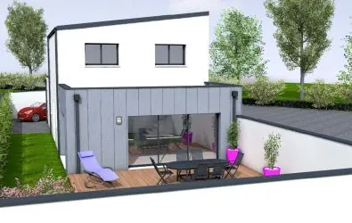Image Maison 122.9 m² avec terrain à L'HOTELLERIE-DE-FLEE (49)