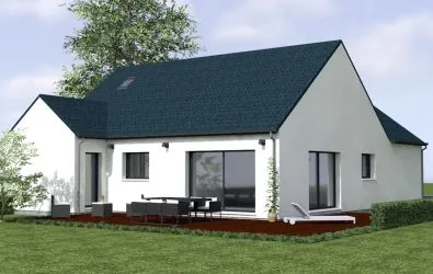 Image Maison 130.9 m² avec terrain à BOUGUENAIS (44)