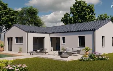 Image Maison 101.84 m² avec terrain à LE TEMPLE-DE-BRETAGNE (44)